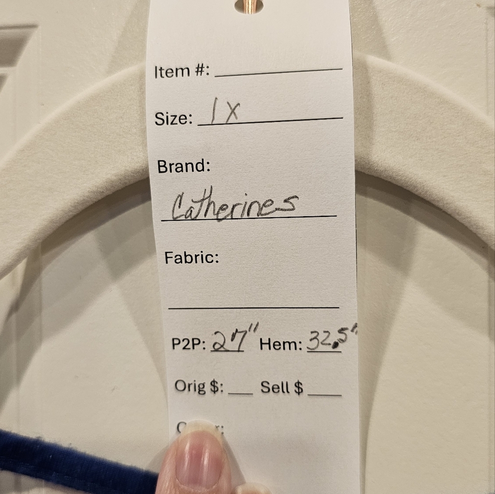 67 - Catherines Plus Size 1x Blouse With Crystals - image 7